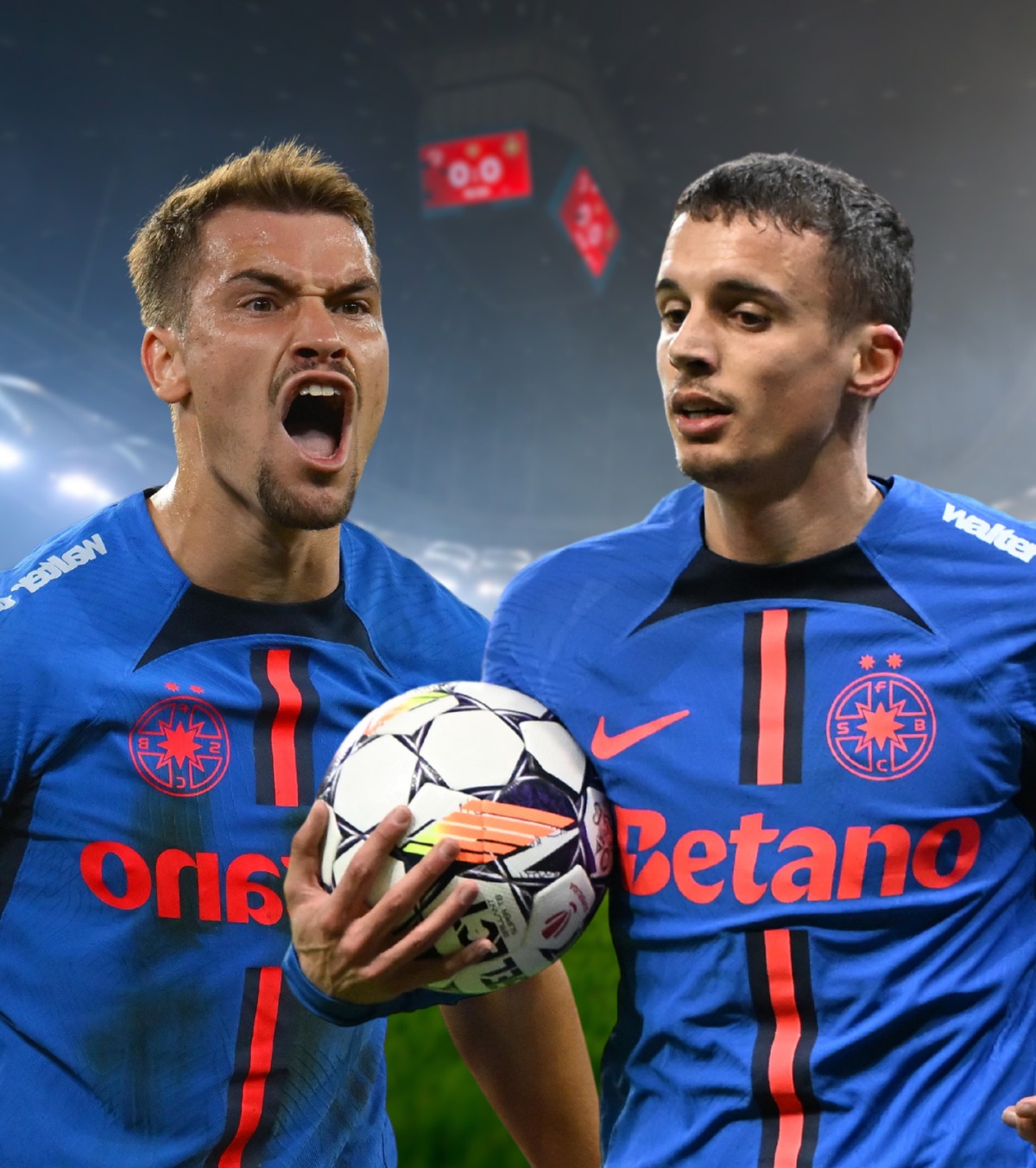 Cisotti versus Olaru  Concluzie surpriză: fără căpitan, în 2025,  randamentul FCSB a fost superior  față de perioada cu Darius pe teren